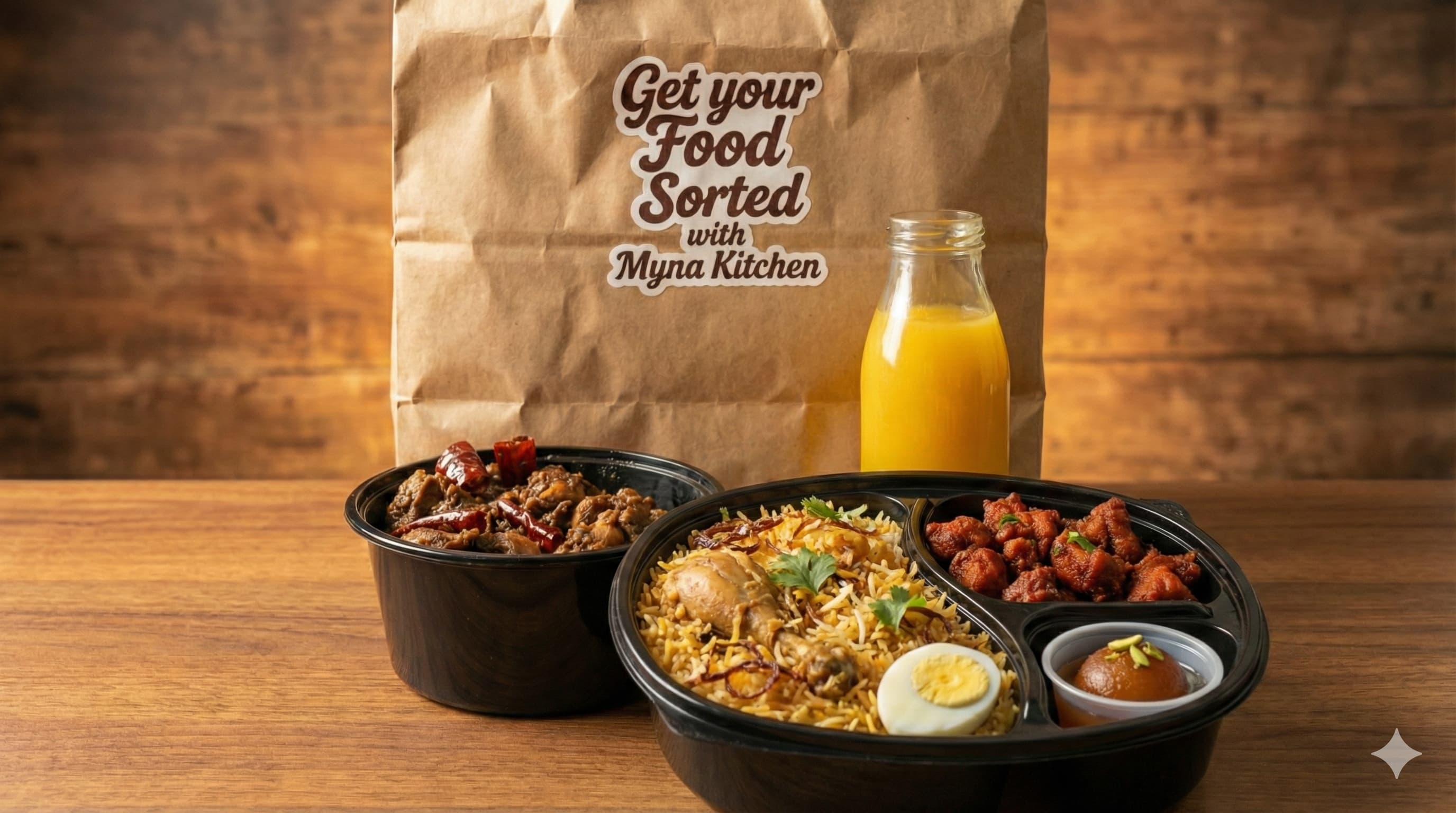 Myna Kitchen Sustainable Packaging