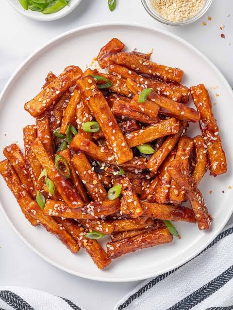 Sweet Chilli Potato Fry