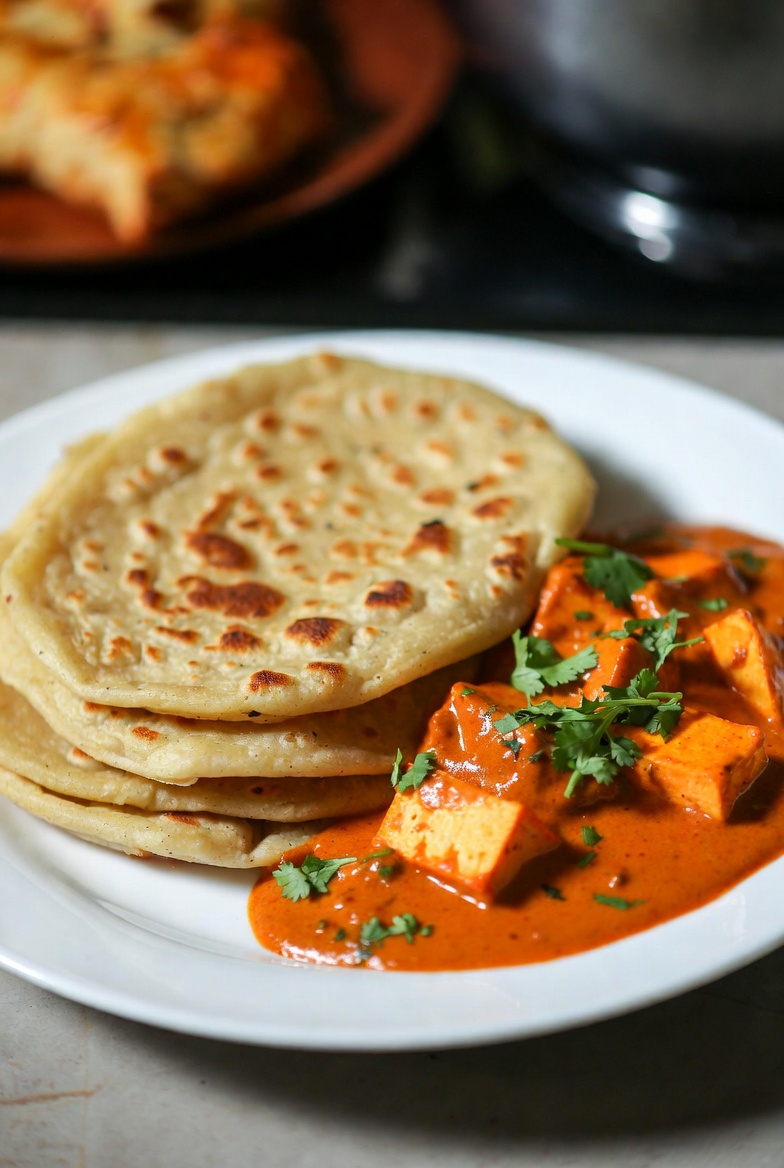 Butter Chapathi and Paneer butter masala