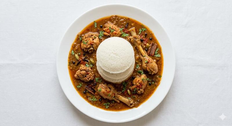 Chicken Paaya Idly