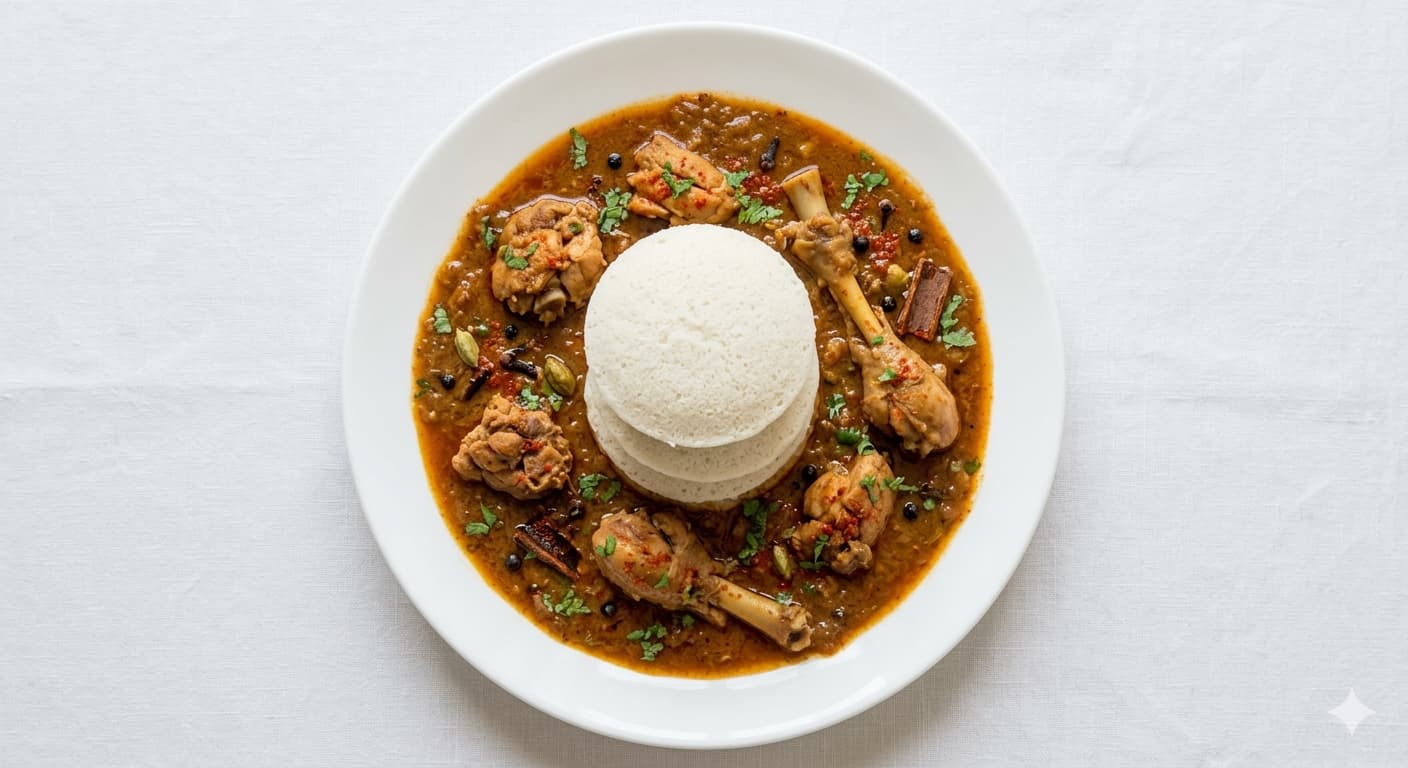 Chicken Paaya Idly