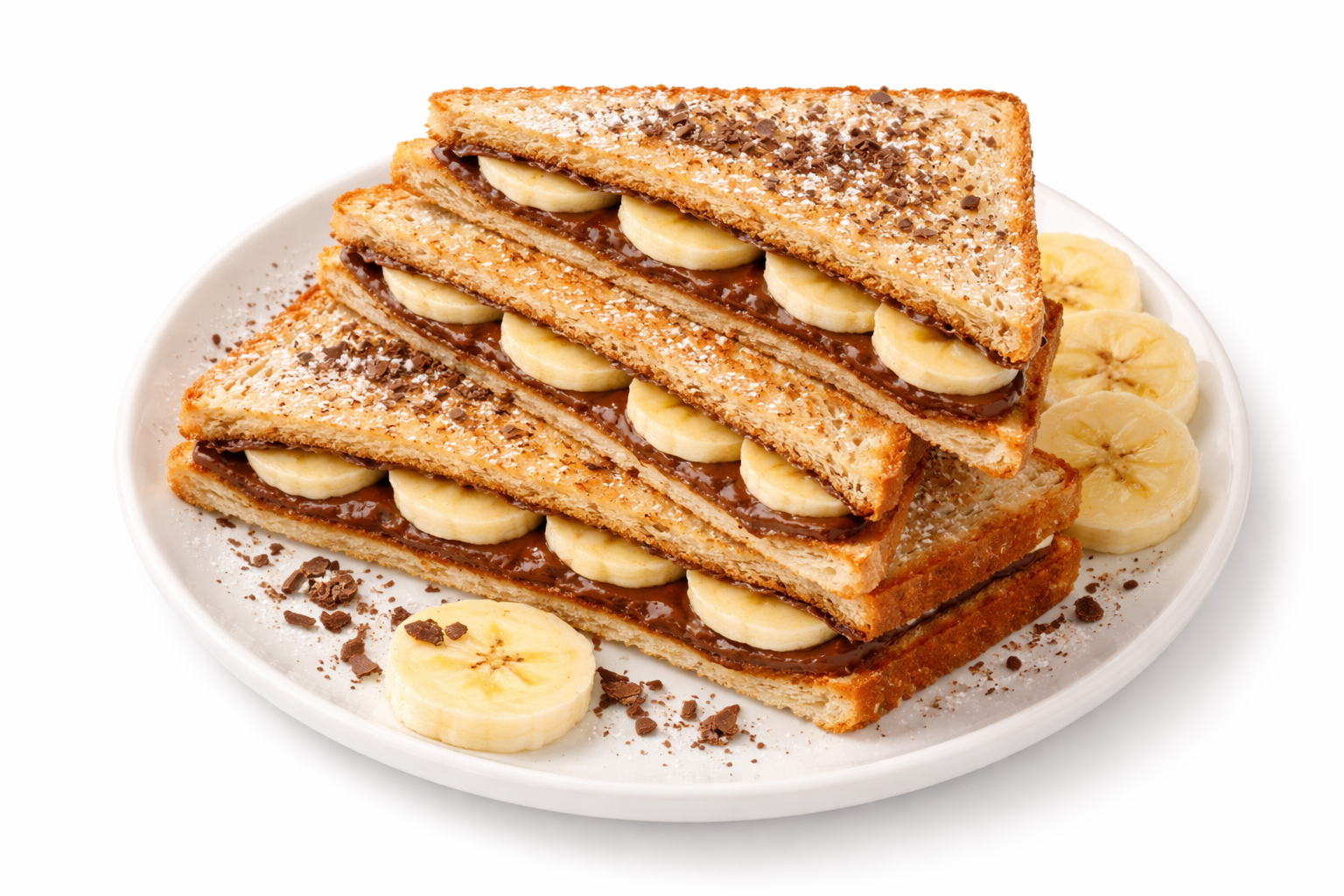 Nutella + Banana Sandwich