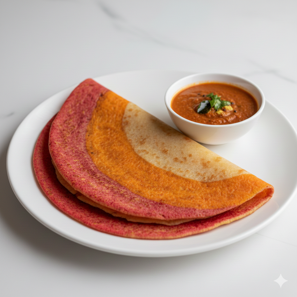ABC Dosa + Tomato Chutney