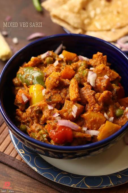 Mixed veg sabzi