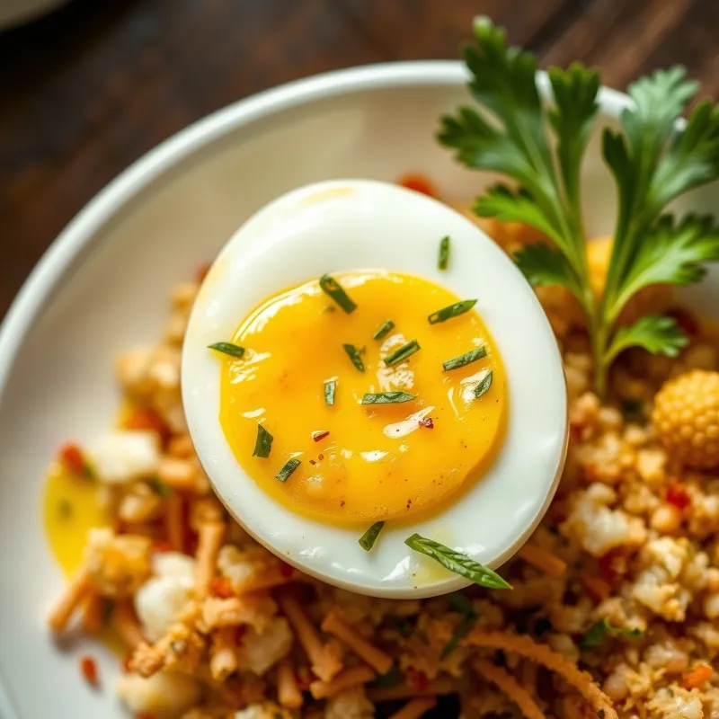 Boiled Egg Chaat