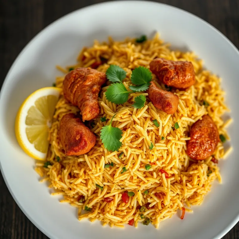 Hyderabadi Chicken Briyani