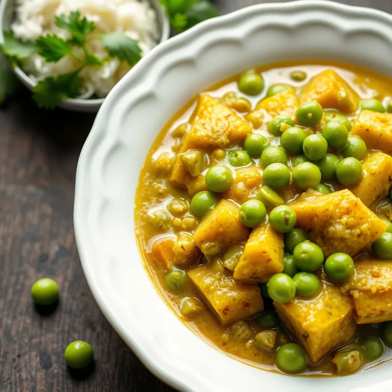 Green Peas Kurma