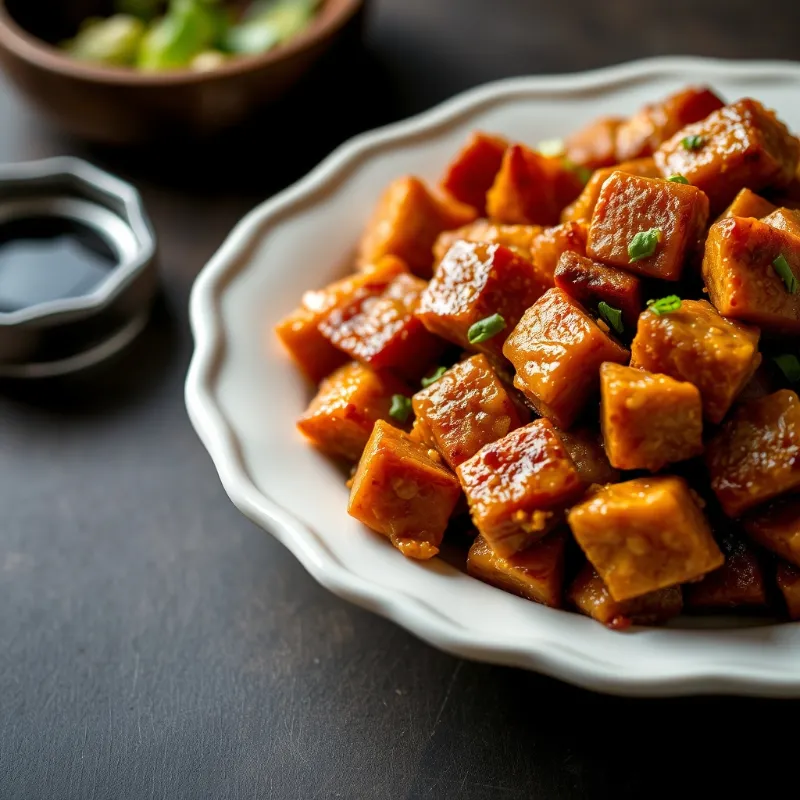Soya Chunks Ghee Roast