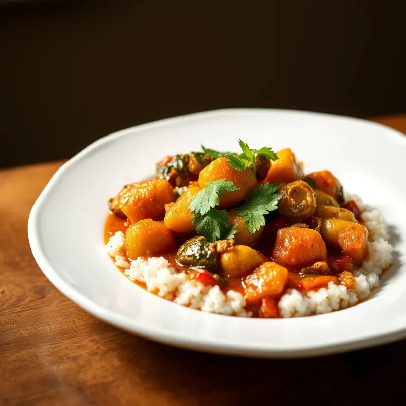 Chennai Style Vegetable Curry