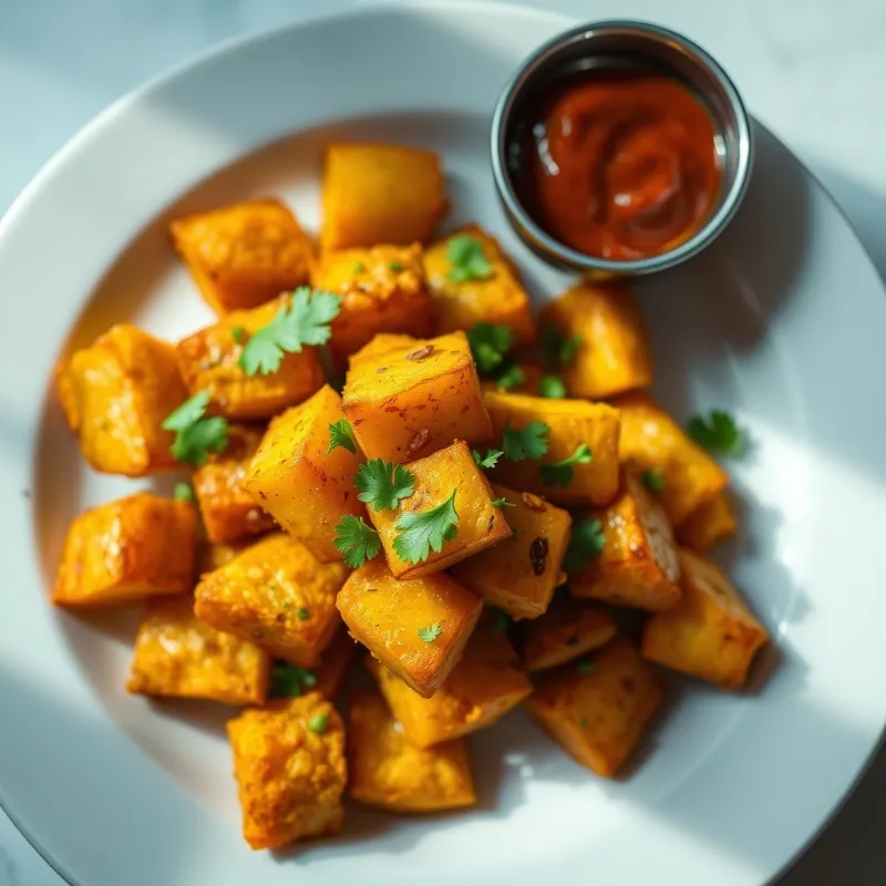 Aloo katta fry