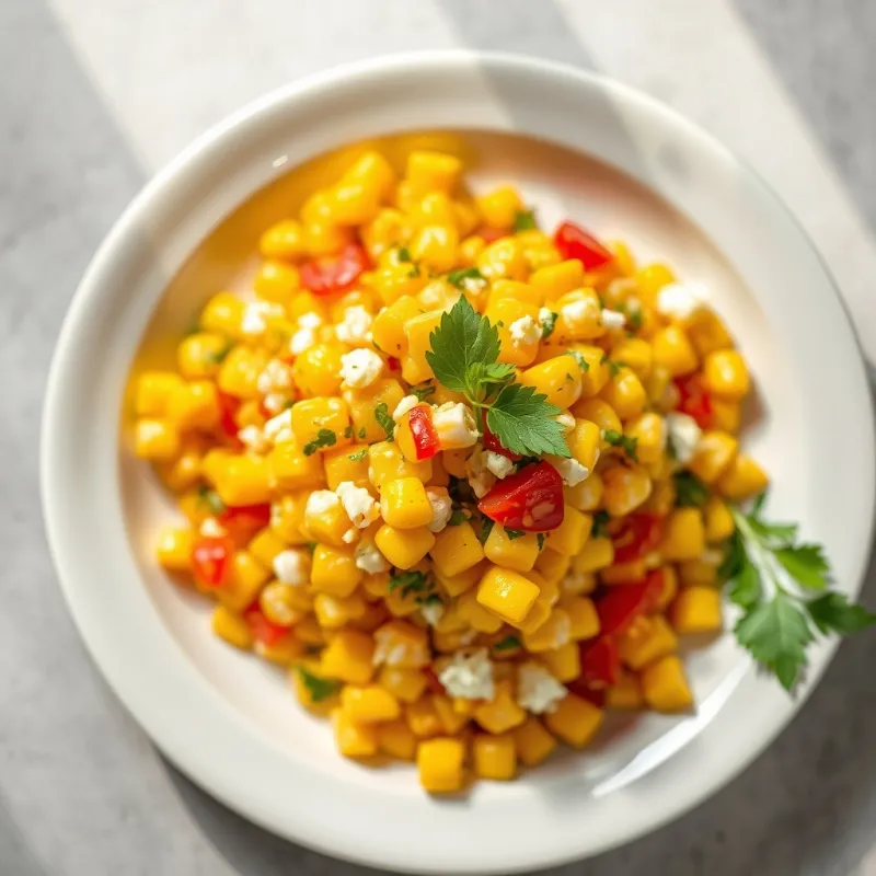Sweet Corn Chaat