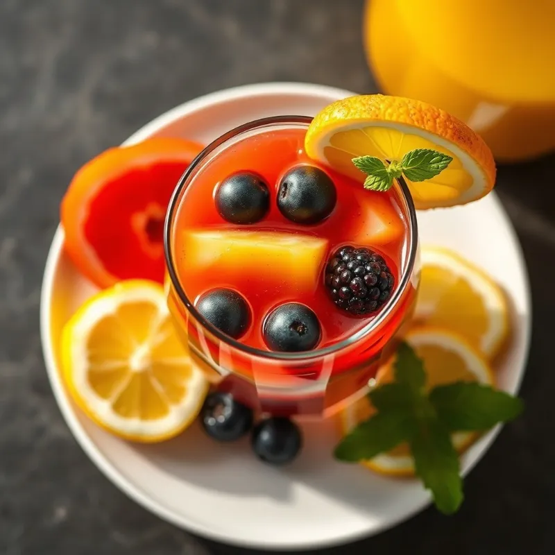 mixed fruit juice