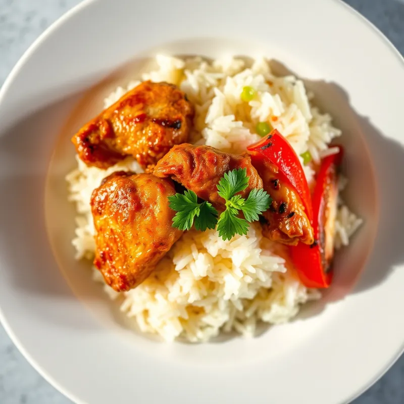 Peri Peri Chicken Rice Bowl