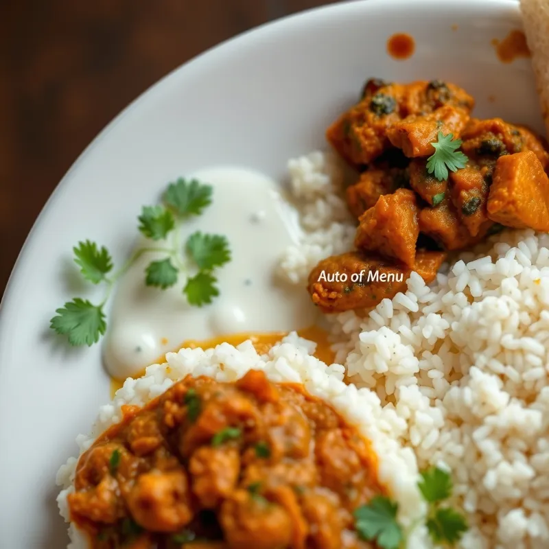 Butter Chapathi + Curd Rice + Bhindi Masala + Mango Pickle