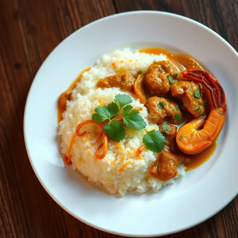Idly Kadala Curry And Prawn Thokku