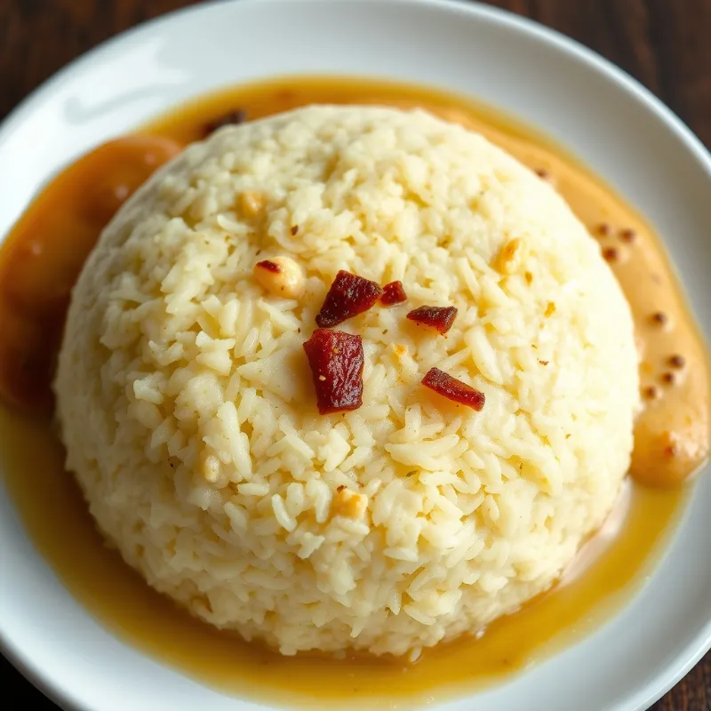 millet Pongal + Breakfast Sambar + Coconut Chutney
