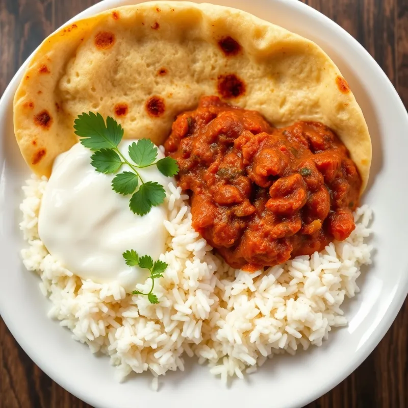 Butter Chapathi + Curd Rice + rajma masala + Mango Pickle