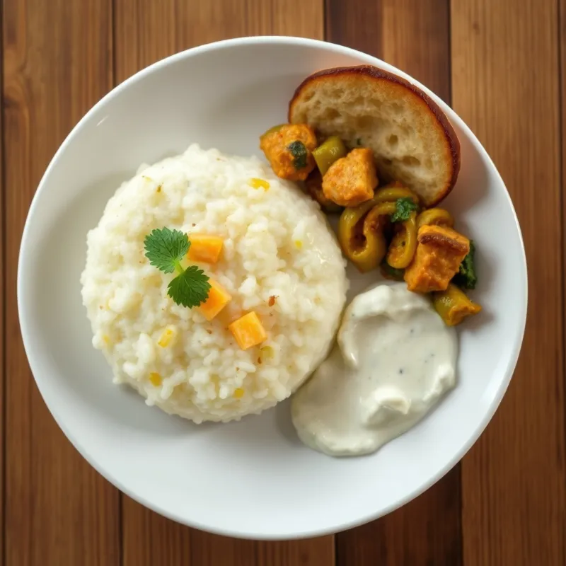 Khara Bath + Vegetable Sagu + Coconut Chutney