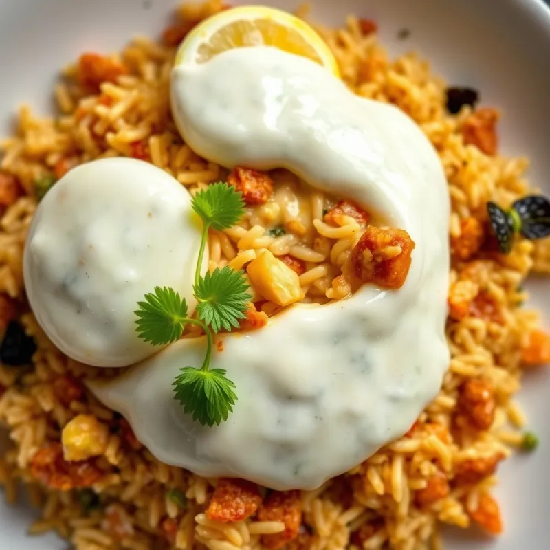 OMR Soya Chunks Biryani + Gulab Jamun + Cucumber Raita