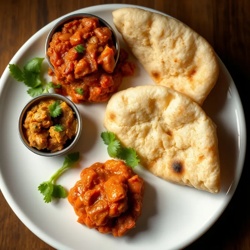 Poori + rajma masala + Soy Sesame Cucumber