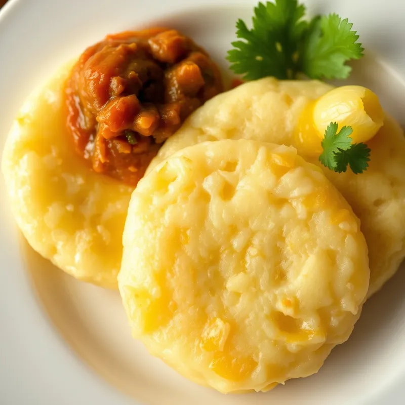 Idly + Urulakizhangu Mappas + Peanut Chutney