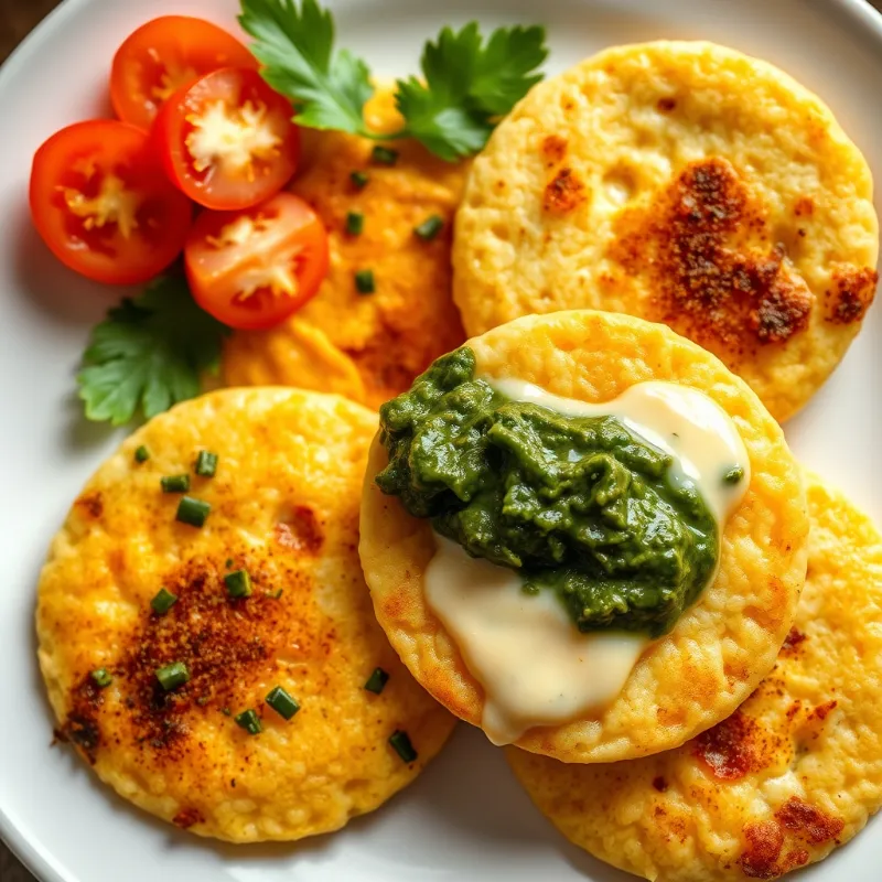 Masala Tawa Idly + Palak Paneer