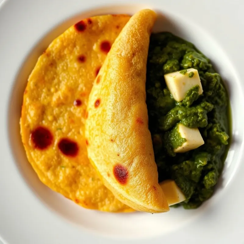 Chapathi + Chettinad Mushroom Curry