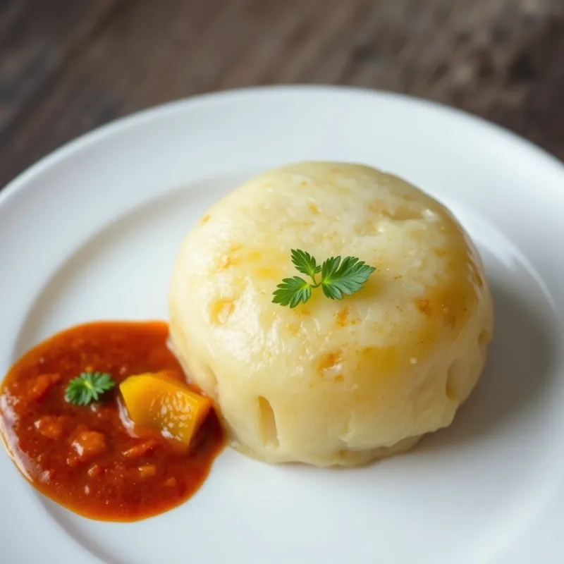 Rayalaseema Uggani + Raw Mango Sambar + Red Chutney