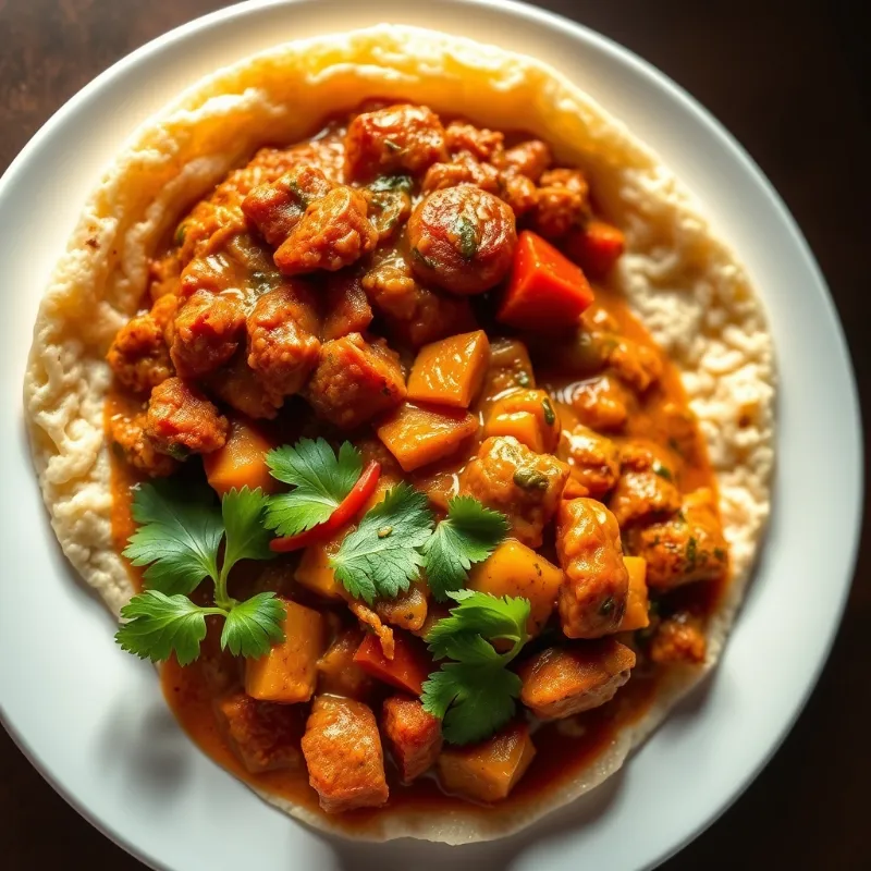 Malabar Parotta + Veg Kurma