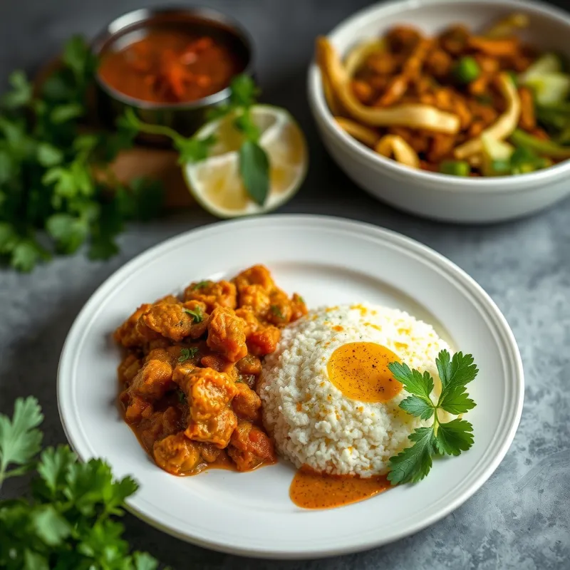 Idly Kadala Curry And Veg Jalfrezi